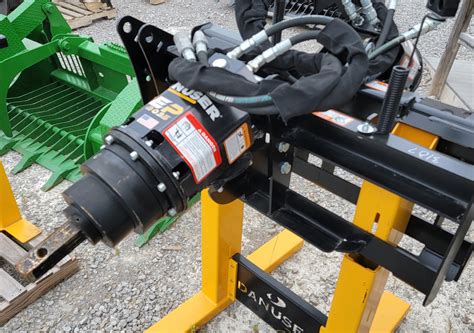 quick attach auger for skid steer|skid steer auger attachment price.